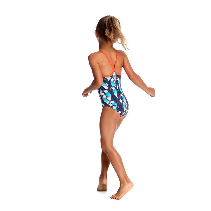 Funkita - Pengoo Parade - Toddler Girls Printed One Piece - Image 7