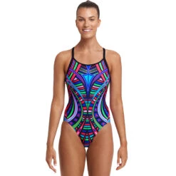 Funkita - Primal Night - Ladies Diamond Back One Piece