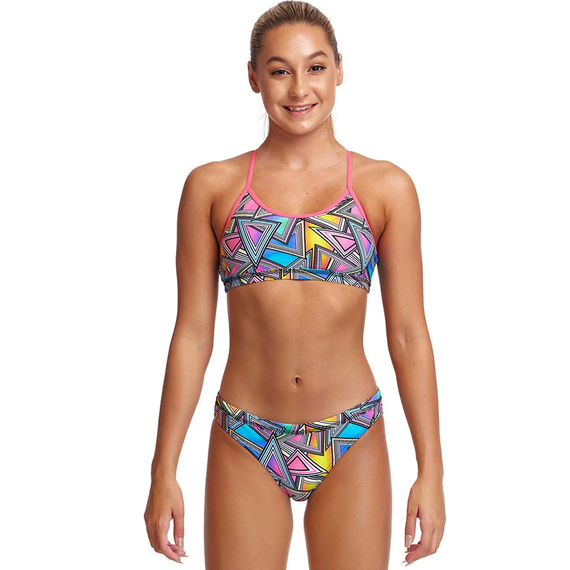 Funkita - Prism Break - Girls Racerback Two Piece