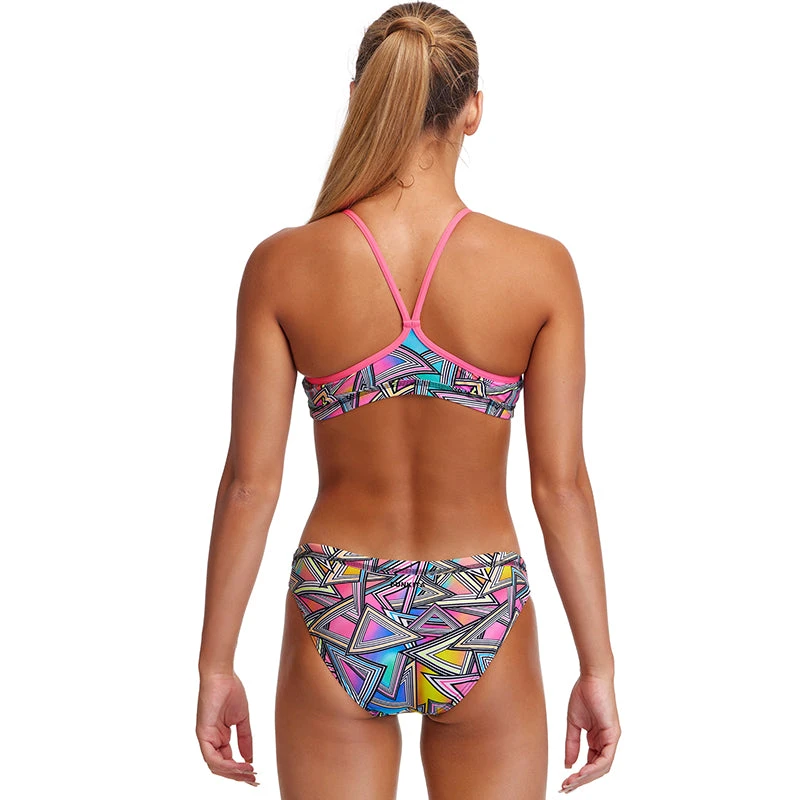Funkita - Prism Break - Girls Racerback Two Piece - Image 3