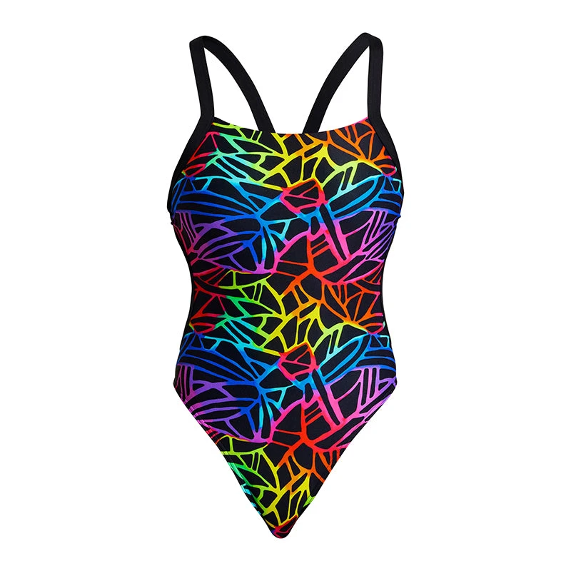 Funkita - Rainbow Web - Ladies Brace Free One Piece - Image 2