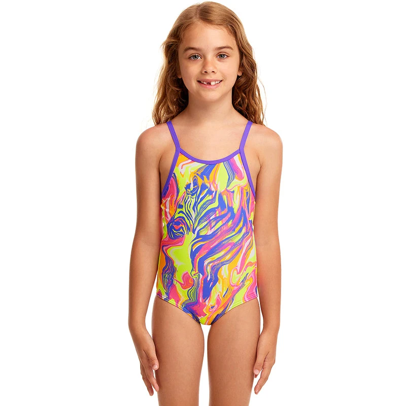 Funkita - Run Wild - Toddlers Girls Printed One Piece