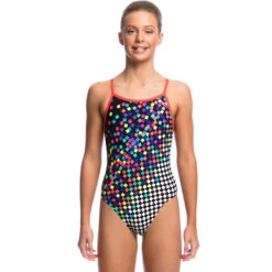 Funkita - Scatter Brain - Girls Single Strap One Piece