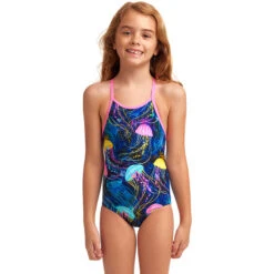 Funkita - Schwimma Stinga - Toddler Girls Printed One Piece