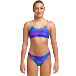 Funkita - Screen Time - Girls Racerback Two Piece