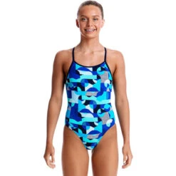 Funkita - Sea Spray - Girls Diamond Back One Piece
