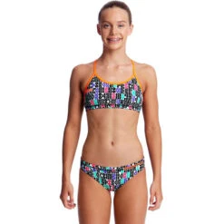 Funkita - Secret Code - Girls Racerback Two Piece