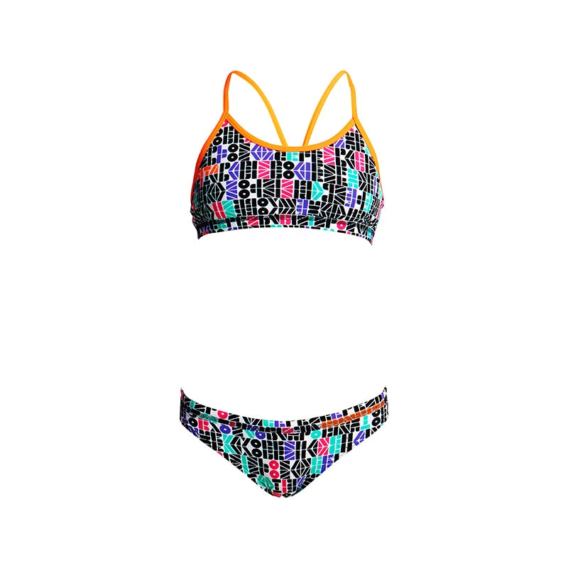 Funkita - Secret Code - Girls Racerback Two Piece - Image 2