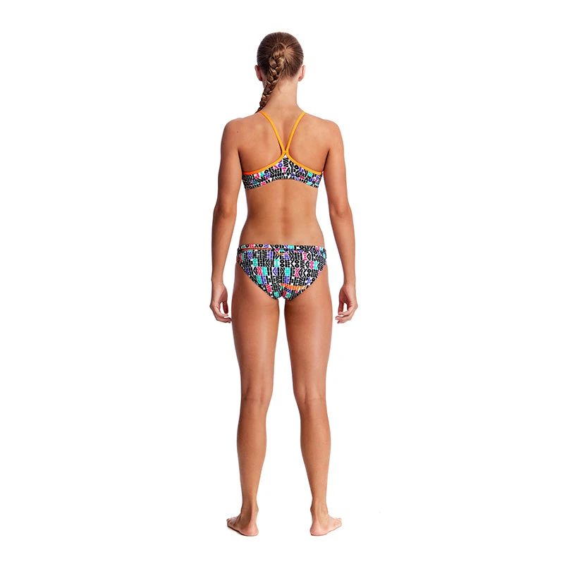 Funkita - Secret Code - Girls Racerback Two Piece - Image 3