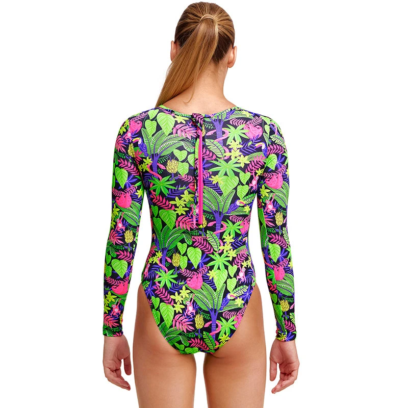 Funkita - Sloth Slumber - Girls Long Shot One Piece - Image 3