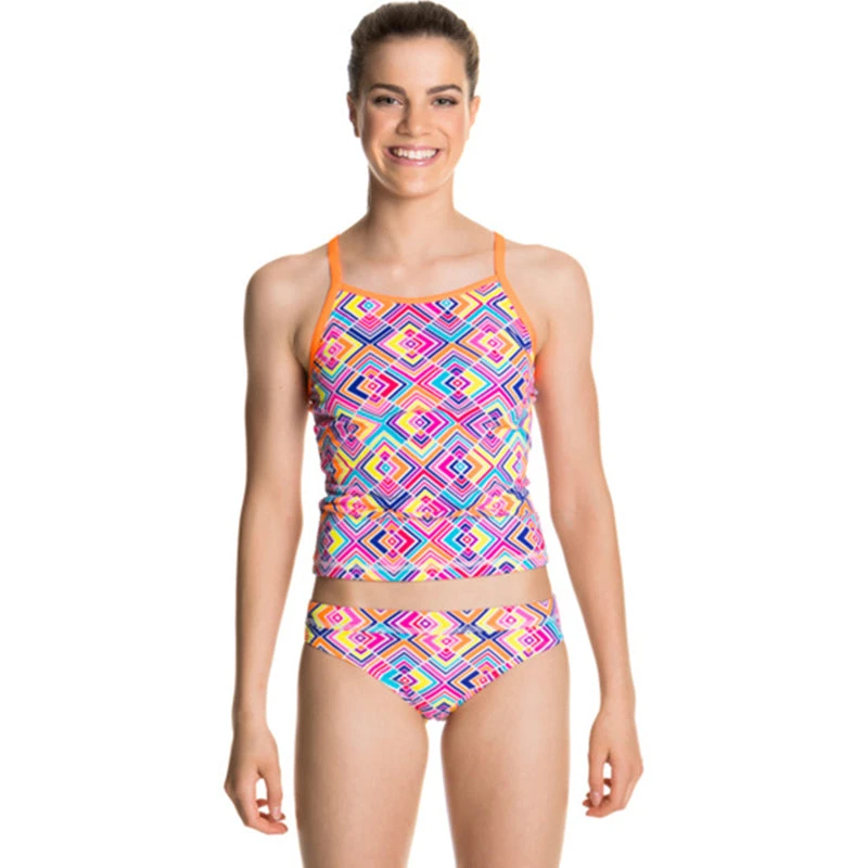 Funkita - Square Bare - Girls Tankini & Brief