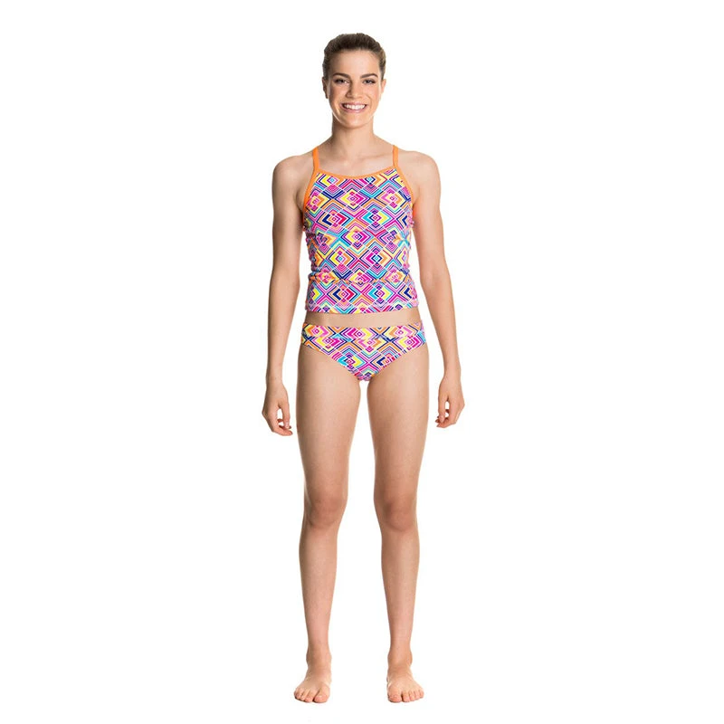 Funkita - Square Bare - Girls Tankini & Brief - Image 3