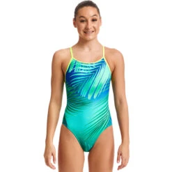 Funkita - Steamy Nights - Girls Diamond Back One Piece