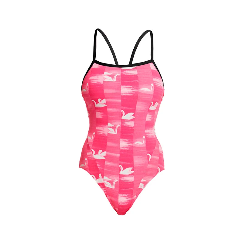 Funkita - Swan Lake - Ladies Single Strap One Piece - Image 2