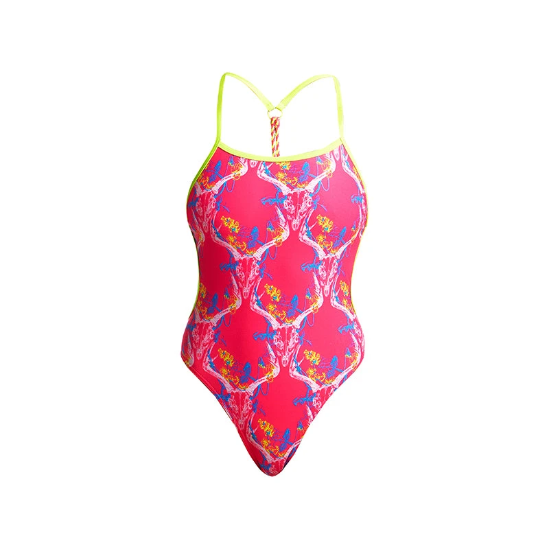 Funkita - Sweet Skulls - Ladies Twisted One Piece - Image 2