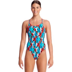 Funkita - Swim Squad - Ladies Diamond Back One Piece