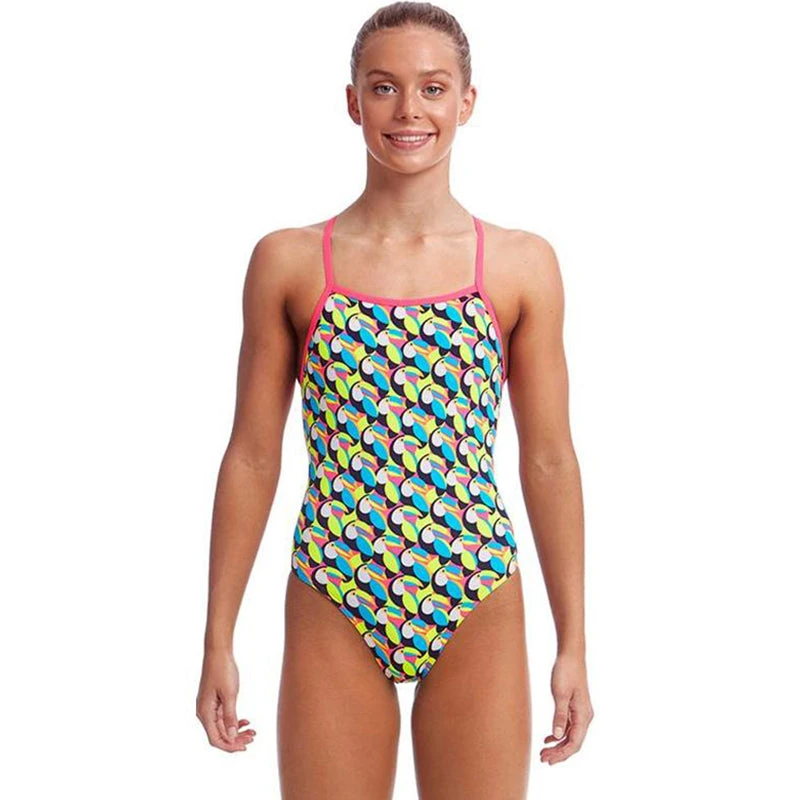 Funkita - Toucan Do It - Girls Eco Strapped In One Piece