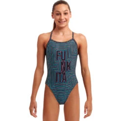Funkita - Use Your Illusion - Girls Single Strap One Piece