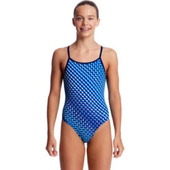 Funkita - Vapour Scale - Girls Diamond Back One Piece