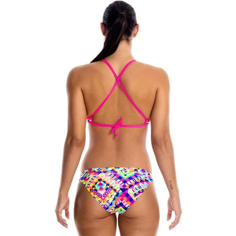 Funkita - White Diamond - Ladies Hipster Bikini Brief - Image 3