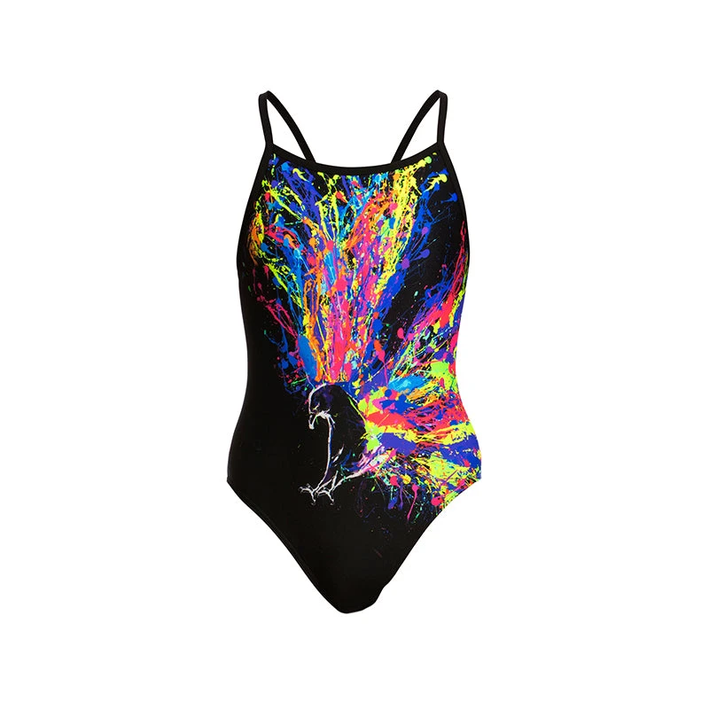 Funkita - Wing Attack - Girls Single Strap One Piece - Image 2