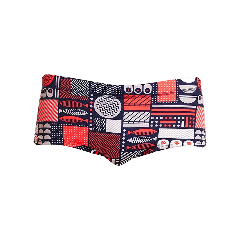 Funky Trunks - Bento Box - Mens Plain Front Trunks - Image 2
