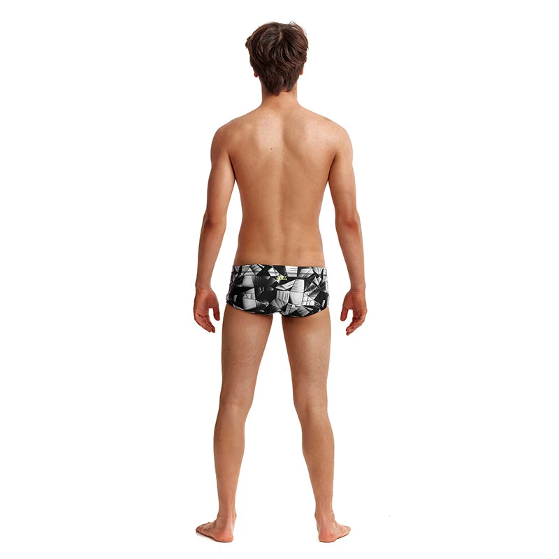 Funky Trunks - Black Tint - Boys Classic Trunks - Image 3