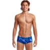 Funky Trunks - Blue Bars - Mens Classic Trunks