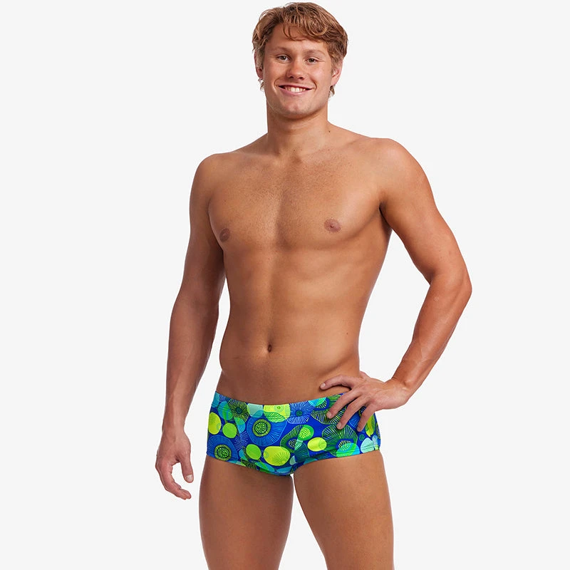 Funky Trunks - Blue Bottle - Mens Classic Trunks - Image 4