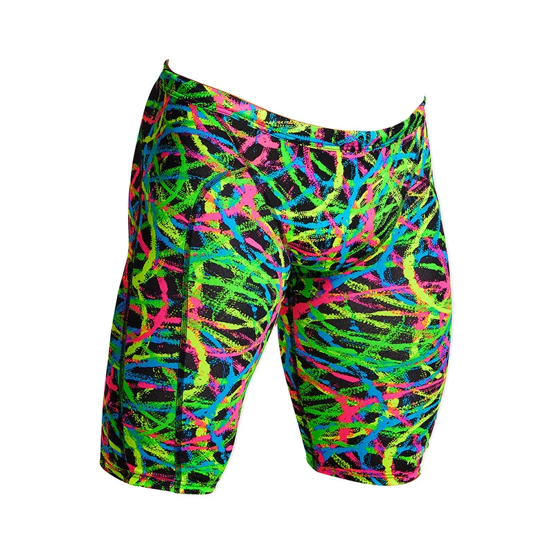 Funky Trunks - Burnouts - Mens Training Jammers - Image 3