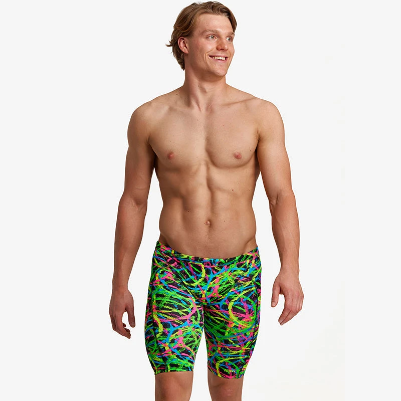 Funky Trunks - Burnouts - Mens Training Jammers - Image 6