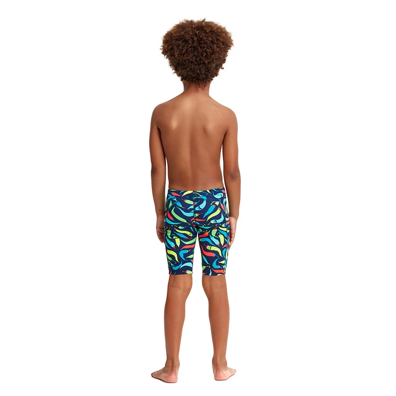 Funky Trunks - Chilli Boss - Toddler Boys Eco Miniman Jammers - Image 3