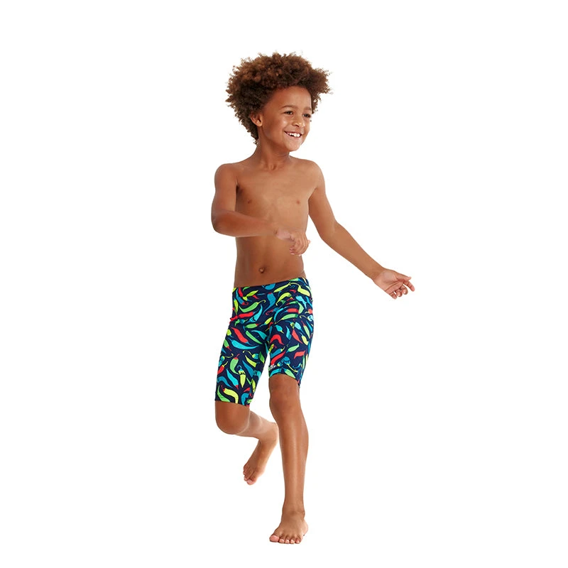 Funky Trunks - Chilli Boss - Toddler Boys Eco Miniman Jammers - Image 4