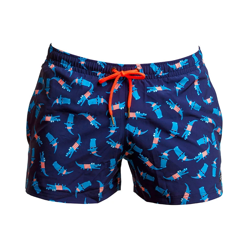 Funky Trunks - Croc Top - Mens Shorty Shorts Short - Image 2