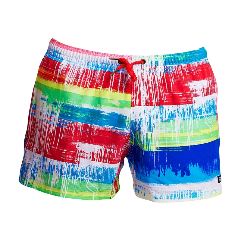 Funky Trunks - Dye Hard - Mens Shorty Shorts Short - Image 2