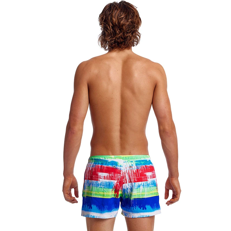 Funky Trunks - Dye Hard - Mens Shorty Shorts Short - Image 3