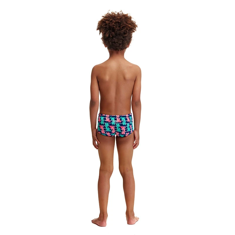 Funky Trunks - Fish Taco - Toddler Boys Printed Trunks - Image 3