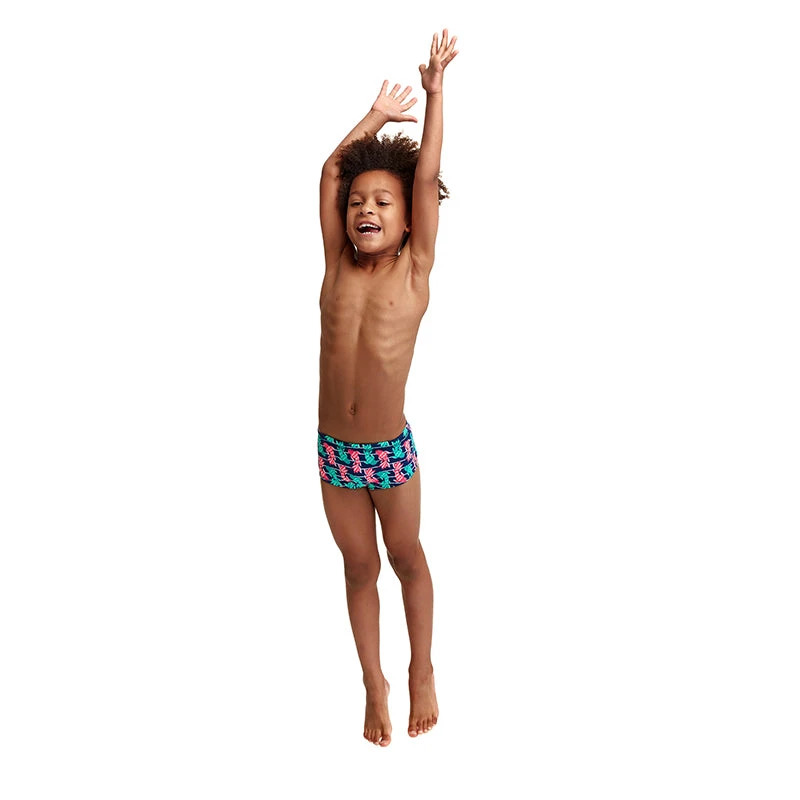 Funky Trunks - Fish Taco - Toddler Boys Printed Trunks - Image 4