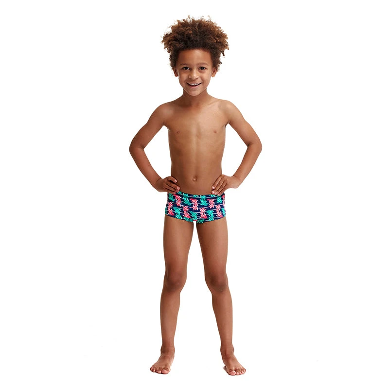 Funky Trunks - Fish Taco - Toddler Boys Printed Trunks - Image 6
