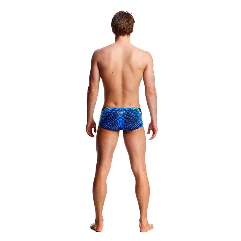 Funky Trunks - Flys Eyes Mens Plain Front Trunks - Image 3