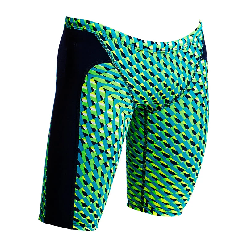 Funky Trunks - Green Gator Boys Training Jammers - Image 2