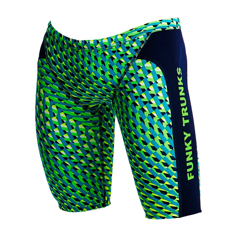 Funky Trunks - Green Gator Boys Training Jammers - Image 3