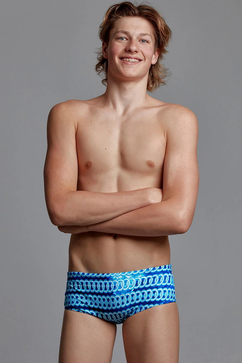 Funky Trunks - Jet Propulsion - Boys Sidewinder Trunks - Image 4