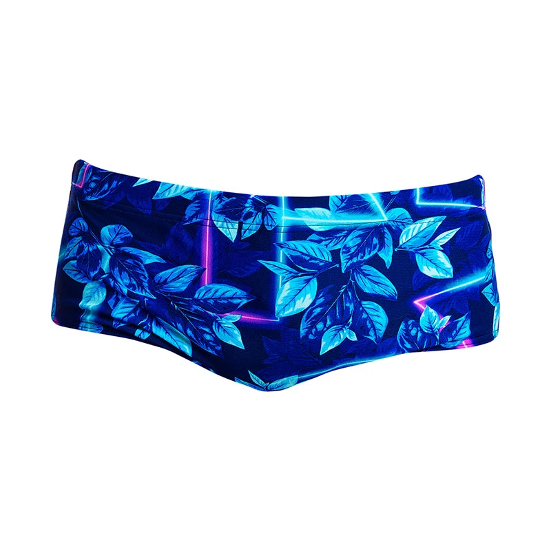 Funky Trunks - Leaf Laser - Mens Sidewinder Trunks - Image 2