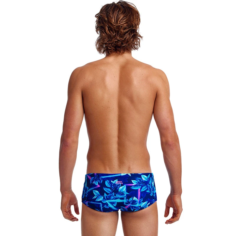 Funky Trunks - Leaf Laser - Mens Sidewinder Trunks - Image 3