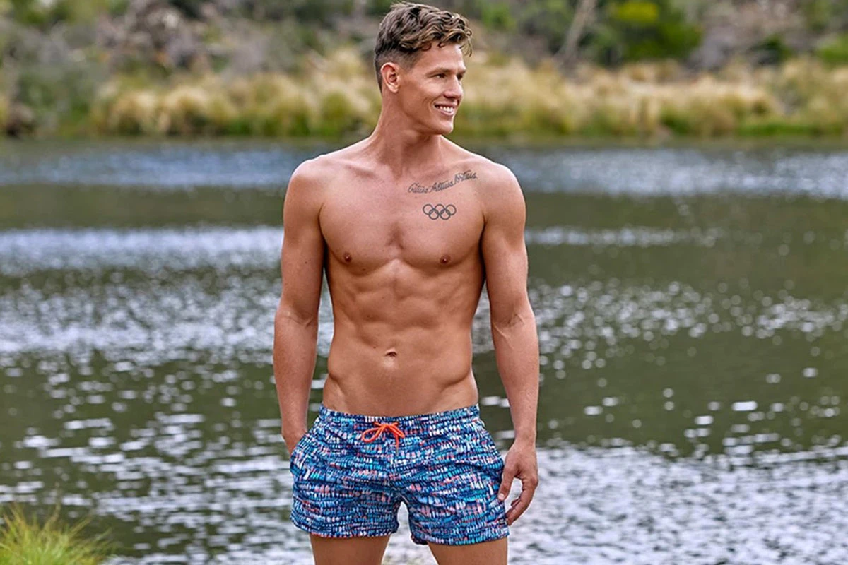 Funky Trunks - Lotsa Dots Mens Shorty Shorts Short - Image 5