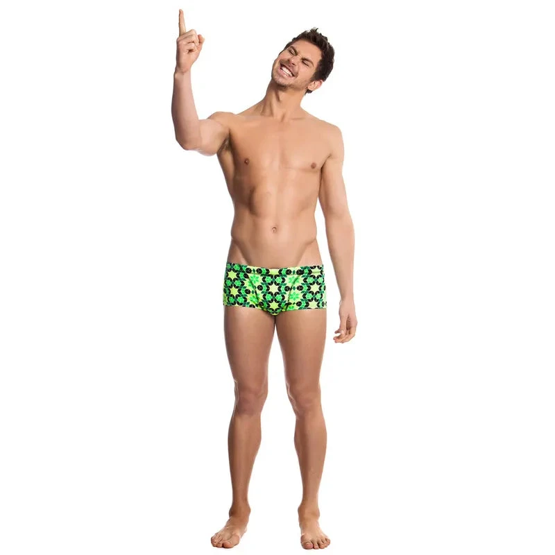 Funky Trunks - Crystal Gold Mens Classic Trunks - Image 4
