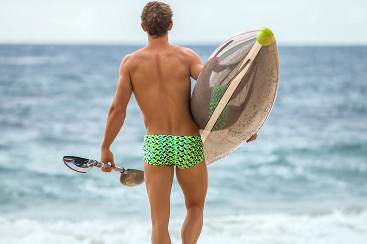 Funky Trunks - Golden Arms Mens Classic Trunks - Image 7