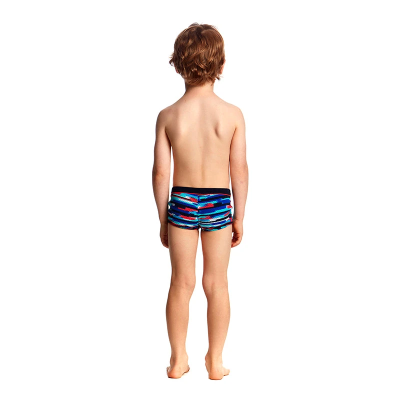 Funky Trunks - Meshed Up Toddler Boys Square Trunks - Image 3