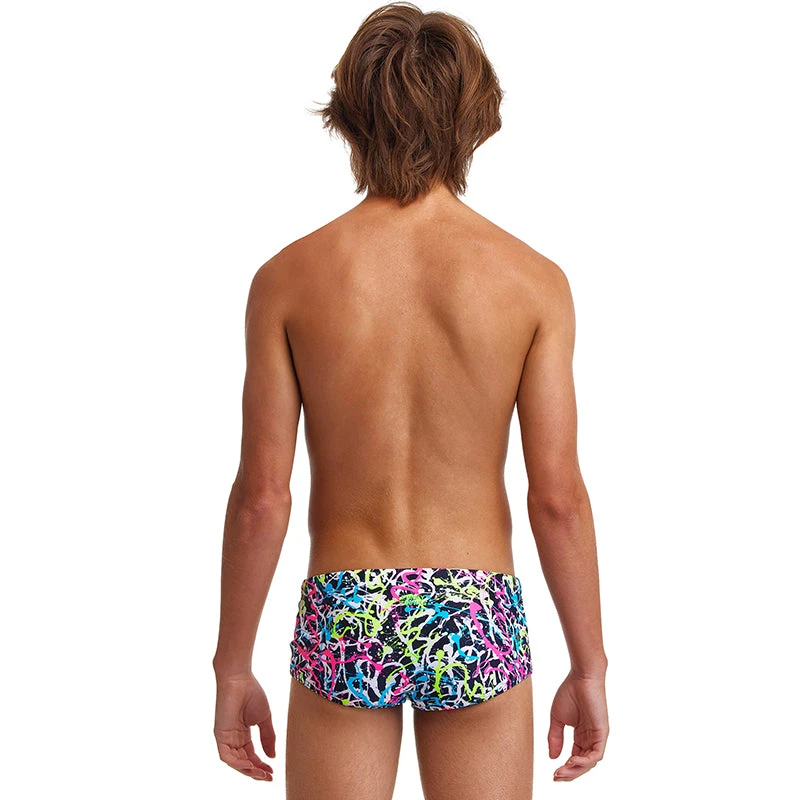 Funky Trunks - Messed Up - Boys Sidewinder Trunks - Image 3